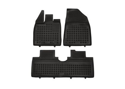 Λαστιχένια πατάκια Rezaw Plast για BYD Dolphin (2021+) τύπου σκαφάκι - 3τμχ.