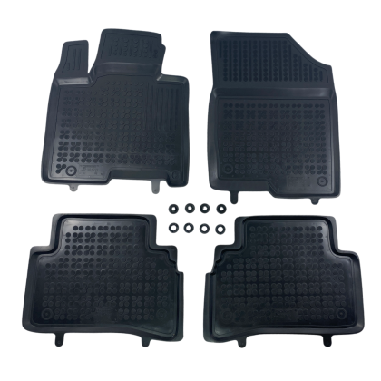 Λαστιχένια πατάκια Rezaw Plast για Hyundai Tucson (2024+) Plug-in Hybrid (PHEV), facelift τύπου σκαφάκι - 4τμχ.