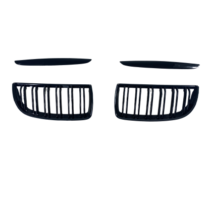 Μάσκα για BMW E90 (2005-2008) - διπλές γυαλιστερές - 2τμχ.