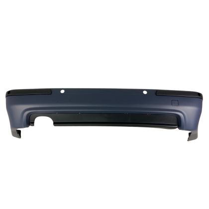 Πίσω προφυλακτήρας για BMW E39 sedan με μονό diffuser - M5 design με ανοίγματα για parktronic