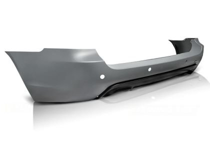Πίσω προφυλακτήρας για BMW E61 combi (2003-2007) - M pack design με ανοίγματα για parktronic 24mm