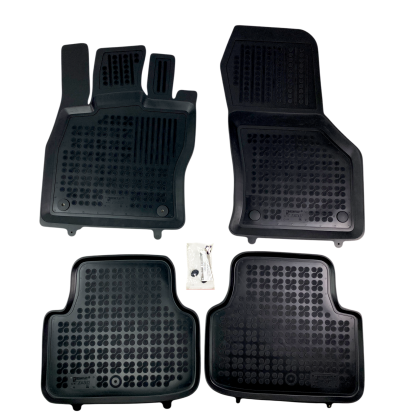 Λαστιχένια πατάκια Rezaw Plast για Cupra Leon (2024+) sportstourer Plug-in Hybrid,facelift τύπου σκαφάκι - 4τμχ.