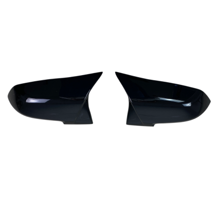 Καπάκια για καθρέφτη για BMW F20 / F22 / F23 / F30 / F31 / F34 / F32 / F36 / E84 / F87 - μαύρα γυαλιστερά