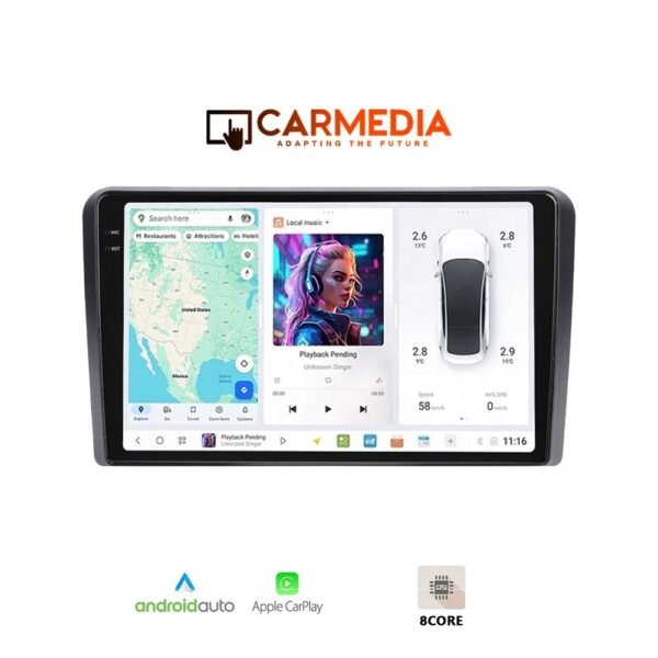 CARMEDIA CMDU8095-7 PRO PLUS TABLET 9.5'' OEM ALFA ROMEO GIULIETTA 2014-2020