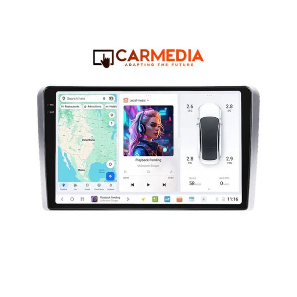CARMEDIA CMDU12095-7 PRO PLUS TABLET 9.5'' OEM ALFA ROMEO MITO 2008+