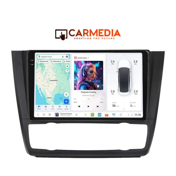 CARMEDIA CMDU12095-7 PRO PLUS TABLET 9.5'' OEM BMW SERIES 1 (E81-82-87-88) 2004-2013 KLIMA