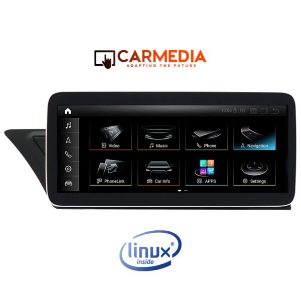 CARMEDIA CMLA1025L PRO 10,25'' OEM AUDI A4-A5 2008-2016 WITHOUT GPS