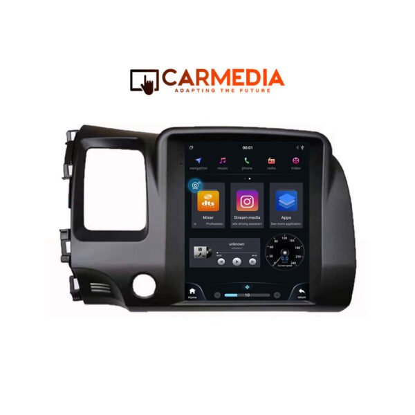 CARMEDIA CMV2097-13 TESLA 9.7'' OEM HONDA CIVIC 4D 2006-2012