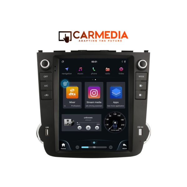 CARMEDIA CMV2097-13 TESLA 9.7'' OEM HONDA CRV 2007-2012 (LOW BUTTON)
