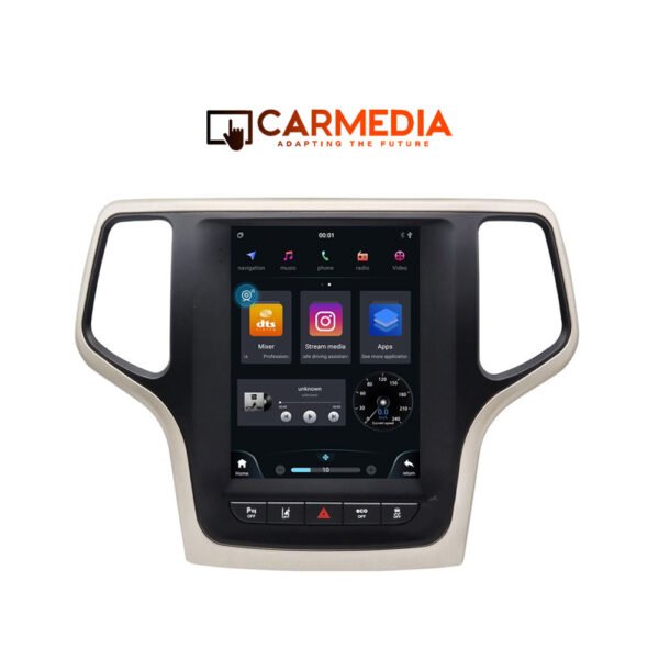 CARMEDIA CMV8097-13 TESLA 9.7'' OEM JEEP GRAND CHEROKEE 2014+