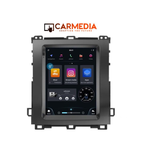 CARMEDIA CMV2097-13 TESLA 9.7'' OEM TOYOTA LANDCRUISER 2003-2009 (HIGH LEVEL)
