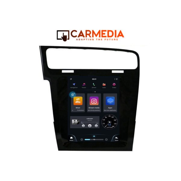 CARMEDIA CMV8097-13 TESLA 9.7'' OEM VW GOLF 7 2013-2021