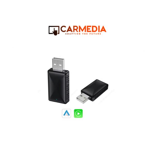 CARMEDIA WIRED TO WIRELESS CARPLAY/ANDROID AUTO