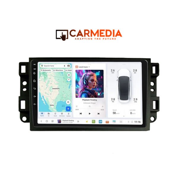 CARMEDIA CMDU410-3 TABLET 10'' OEM CHEVROLET ALL 2004-2011