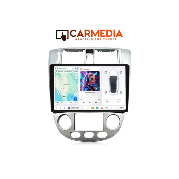 CARMEDIA CMDU121036-7 PRO PLUS TABLET 10.36" OEM CHEVROLET LACETTI / EXCELLE SILVER