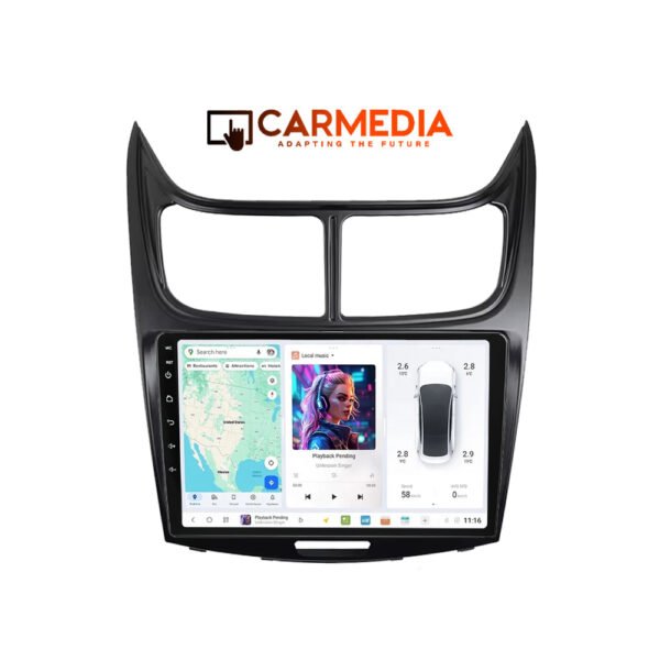 CARMEDIA CMDU409-3 TABLET 9'' OEM CHEVROLET SAIL 2009-2014