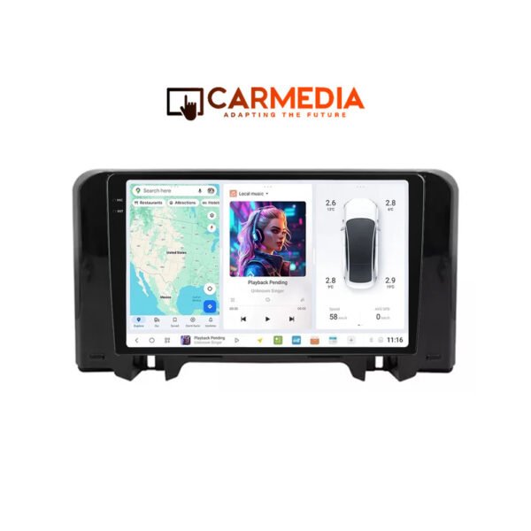 CARMEDIA CMDU8095-7 PRO PLUS TABLET 9.5'' OEM CITROEN C3 2022-2024