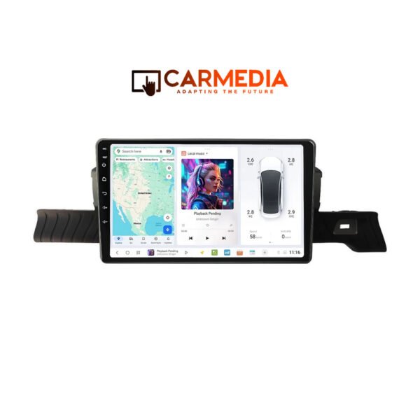 CARMEDIA CMDU409-3 TABLET 9'' OEM CITROEN C3 2024-2026