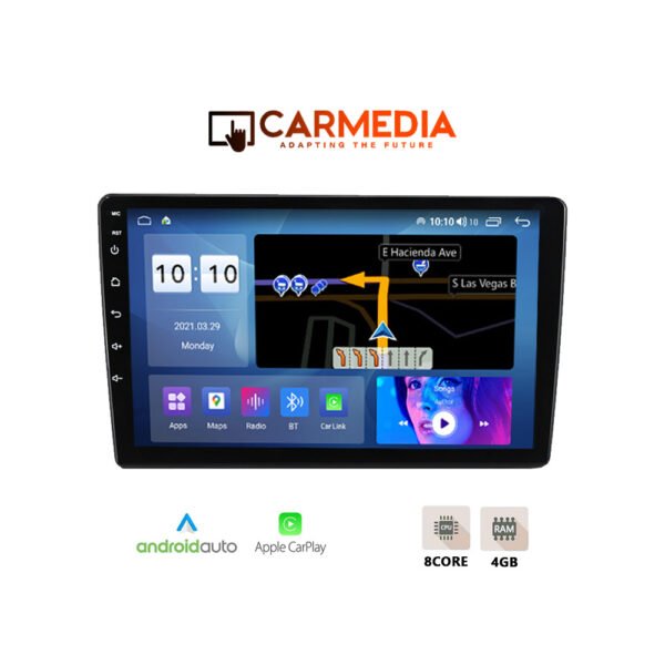 CARMEDIA CM410-13 TABLET 10'' OEM JEEP CHEROKEE 2002-2007