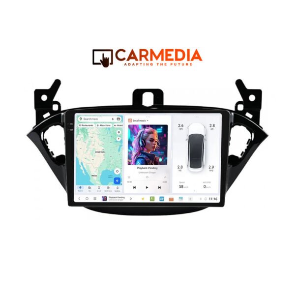 CARMEDIA CMDU8095-7 PRO PLUS TABLET 9.5'' OEM OPEL CORSA E 2014-2021