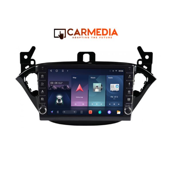 CARMEDIA CM2089B-13 KNOB TABLET 9'' OEM OPEL CORSA E 2014-2021