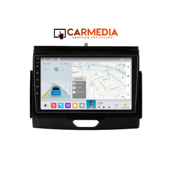 CARMEDIA CM409-13 TABLET 9'' OEM FORD RANGER 2015-2018 V2