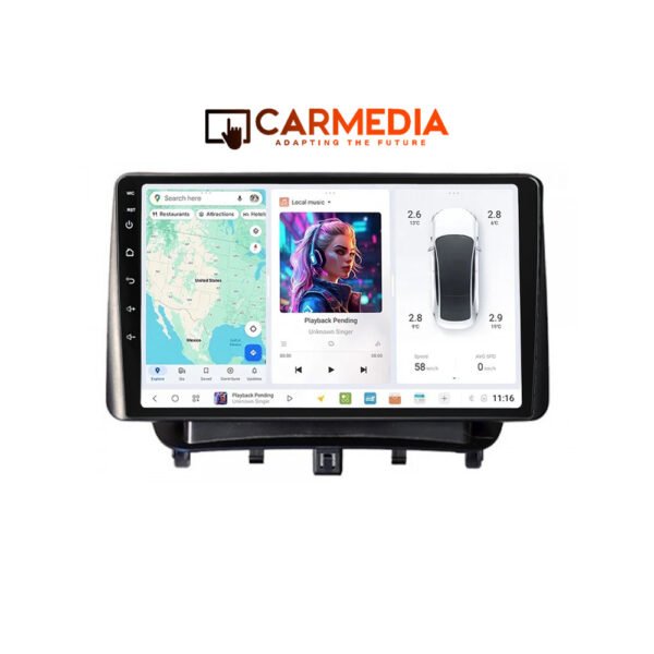 CARMEDIA CMDU409-3 TABLET 9'' OEM FORD TRANSIT 2014-2020 V2