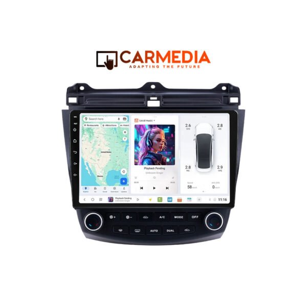 CARMEDIA CMDU410-3 TABLET 10'' OEM HONDA ACCORD 2003-2007