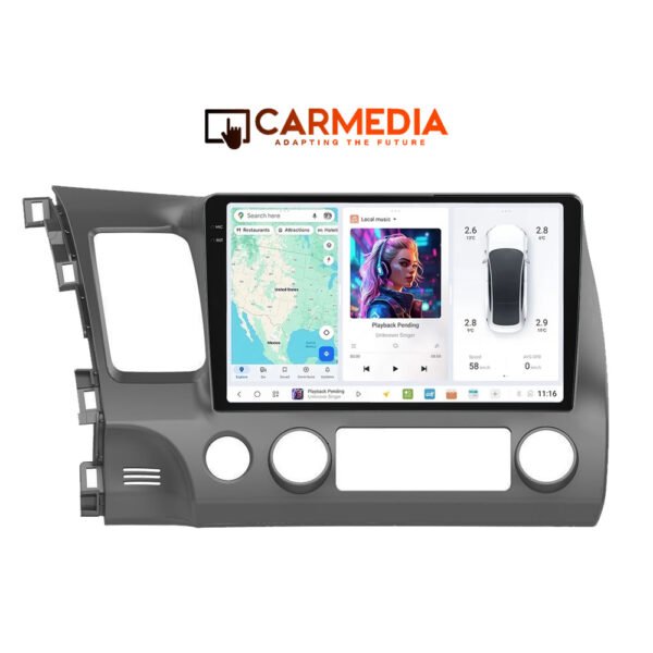 CARMEDIA CMDU81036-7 PRO PLUS TABLET 10.36" OEM HONDA CIVIC 4D 2006-2012