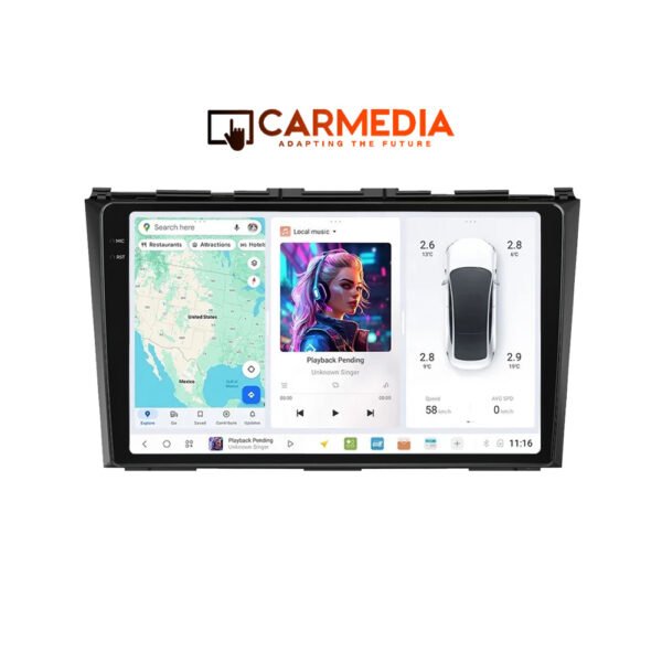 CARMEDIA CMDU8095-7 PRO PLUS TABLET 9.5'' OEM HONDA CRV 2006-2012