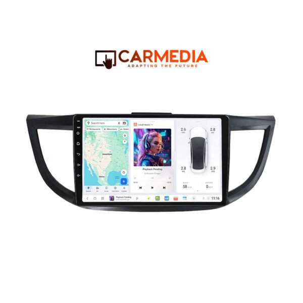 CARMEDIA CMDU410-3 TABLET 10'' OEM HONDA CRV 2013-2017
