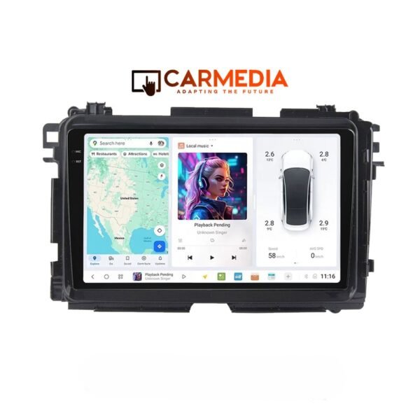 CARMEDIA CMDU8095-7 PRO PLUS TABLET 9.5'' OEM HONDA HRV 2015-2021