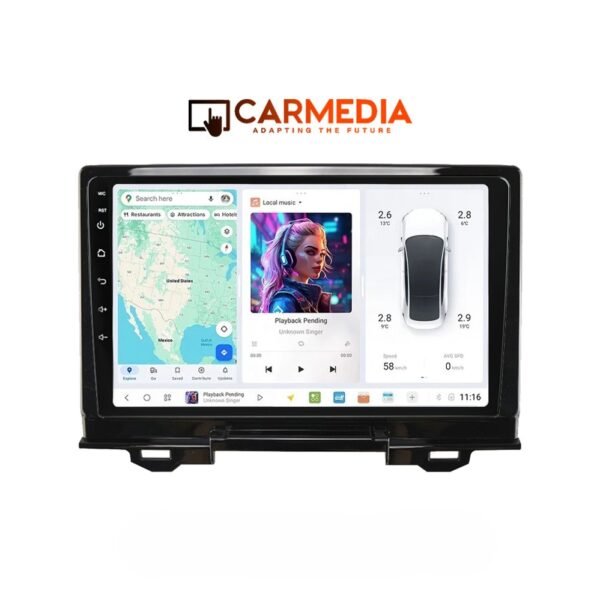 CARMEDIA CMDU409-3 TABLET 9'' OEM HONDA HRV 2021+