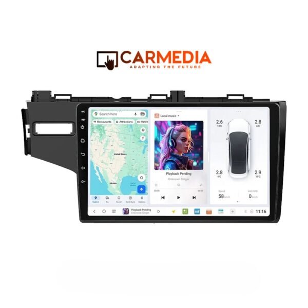 CARMEDIA CMDU410-3 TABLET 10'' OEM HONDA JAZZ 2013-2019