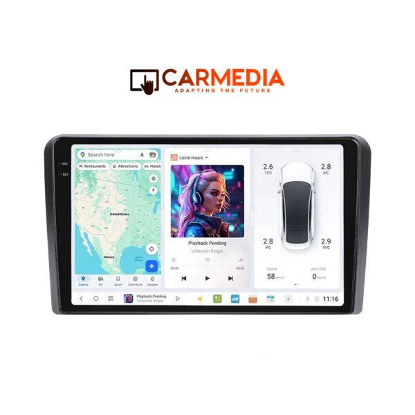 CARMEDIA CMDU121036-7 PRO PLUS TABLET 10.36" OEM HONDA JAZZ 2019+