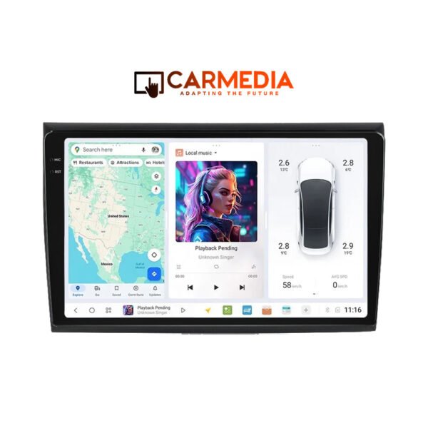 CARMEDIA CMDU12095-7 PRO PLUS TABLET 9.5'' OEM FIAT BRAVO 2007+