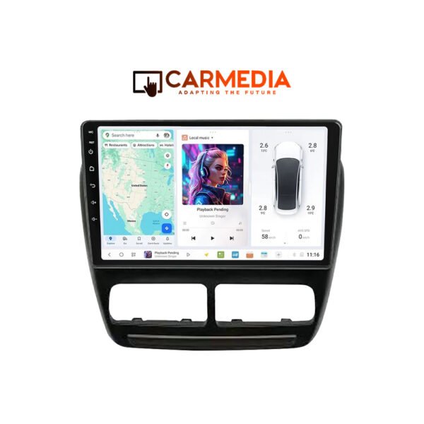 CARMEDIA CMDU410-3 TABLET 10'' OEM FIAT DOBLO 2010-2015