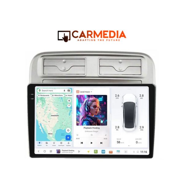 CARMEDIA CMDU8095-7 PRO PLUS TABLET 9.5'' OEM FIAT GRANDE PUNTO 2005-2012