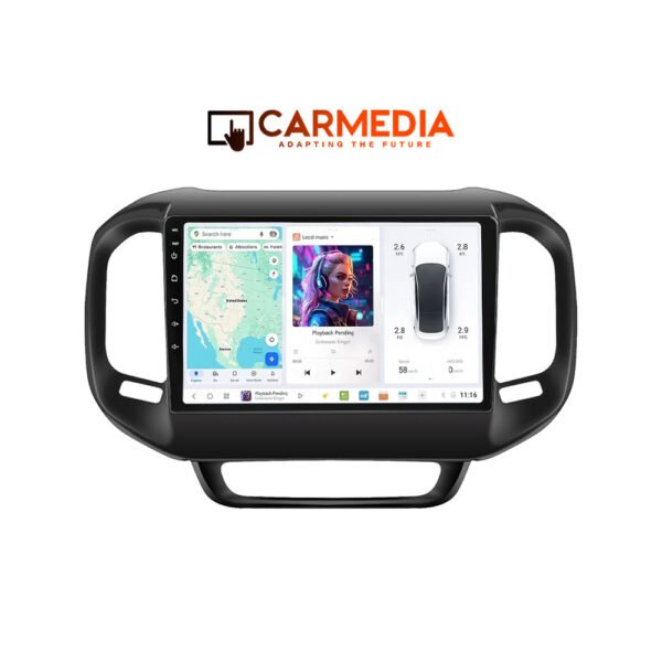 CARMEDIA CMDU409-3 TABLET 9'' OEM FIAT TORO 2017-2021