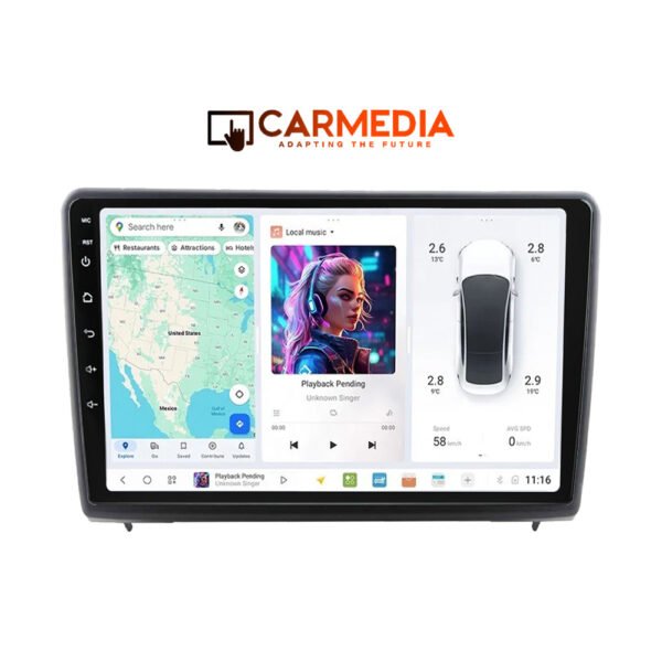 CARMEDIA CMDU410-3 TABLET 10'' OEM FORD ECOSPORT 2018+