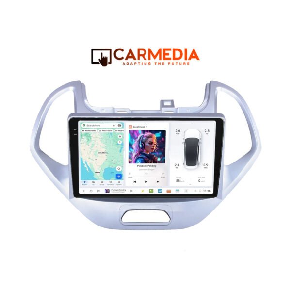 CARMEDIA CMDU4095-5 PRO PLUS TABLET 9.5'' OEM FORD KA 2017+ SILVER