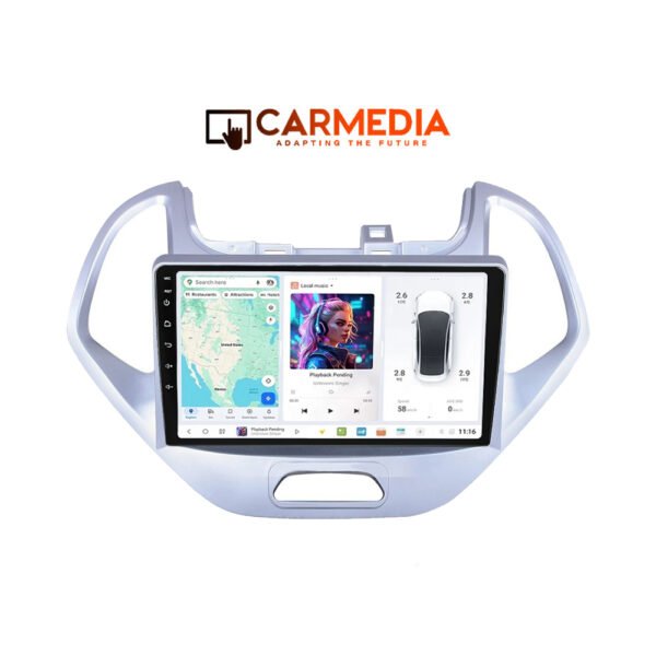 CARMEDIA CMDU409-3 TABLET 9'' OEM FORD KA 2017+ SILVER