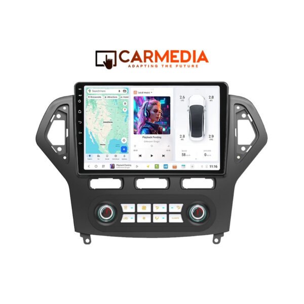 CARMEDIA CMDU41036-4 PRO PLUS TABLET 10.36" OEM FORD MONDEO 2007-2011 BLACK