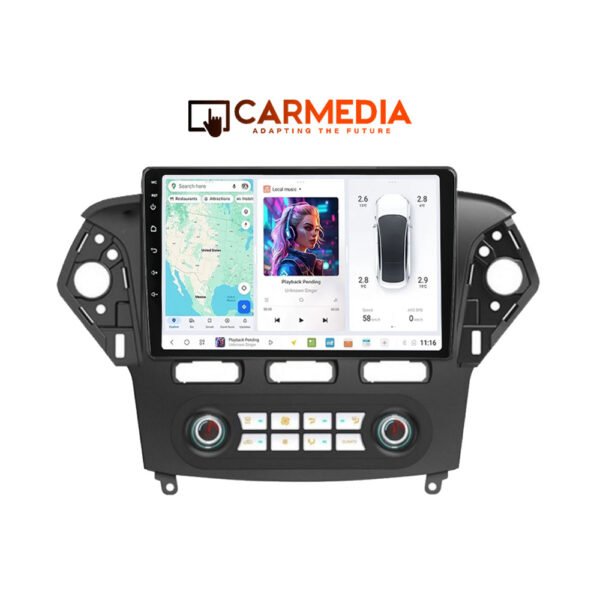 CARMEDIA CMDU410-3 TABLET 10'' OEM FORD MONDEO 2011-2013 CLIMA