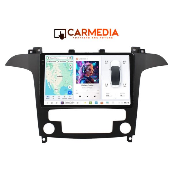 CARMEDIA CMDU12095-7 PRO PLUS TABLET 9.5'' OEM FORD SMAX 2006-2014 CLIMA