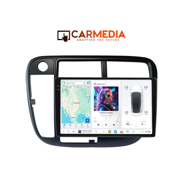 CARMEDIA CMDU8095-7 PRO PLUS TABLET 9.5'' OEM HONDA CIVIC 1995-2001 V2