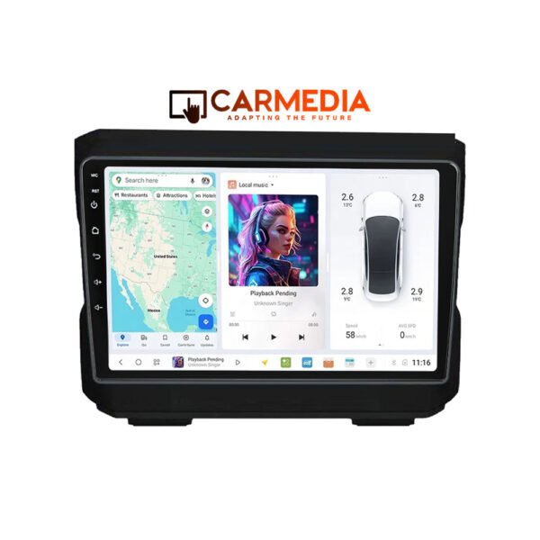 CARMEDIA CMDU410-3 TABLET 10'' OEM JEEP 2007-2014| DODGE 2007+