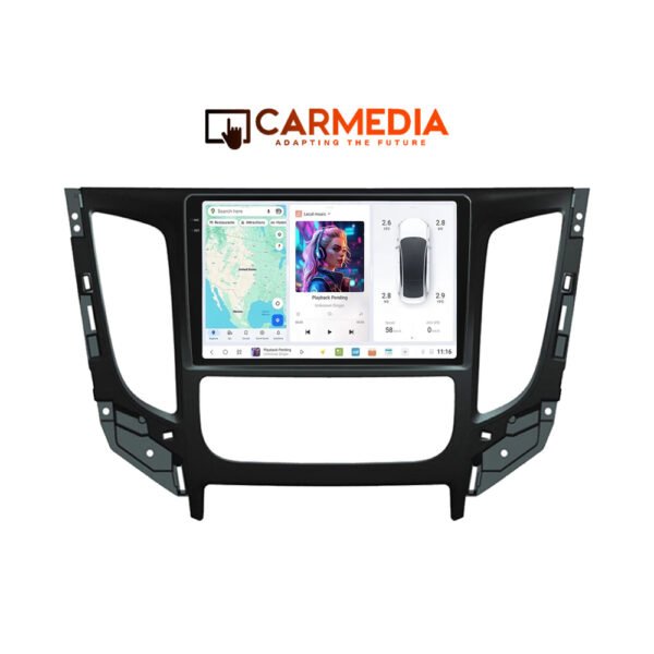 CARMEDIA CMDU8095-7 PRO PLUS TABLET 9.5'' OEM MITSUBISHI L200 2015+ CLIMA