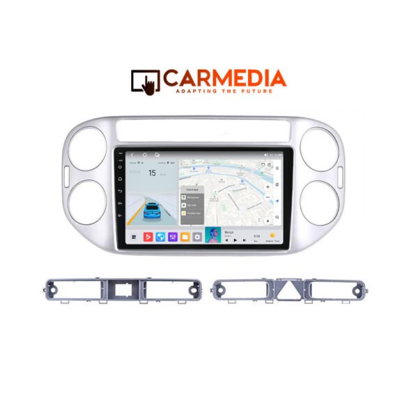 CARMEDIA CM2089-13W TABLET 9'' OEM VW TIGUAN 2004-2016 SILVER
