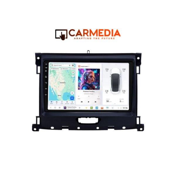 CARMEDIA CMDU8095-6 PRO PLUS TABLET 9.5'' OEM FORD RANGER 2018+ V2